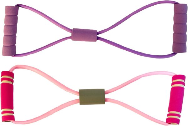 Figure 8 Stretch Fitness Strap for Full-Body Workouts,Exercise Bands for Back,Resistance Bands,Figure 8 Exercise Bands for Women Men